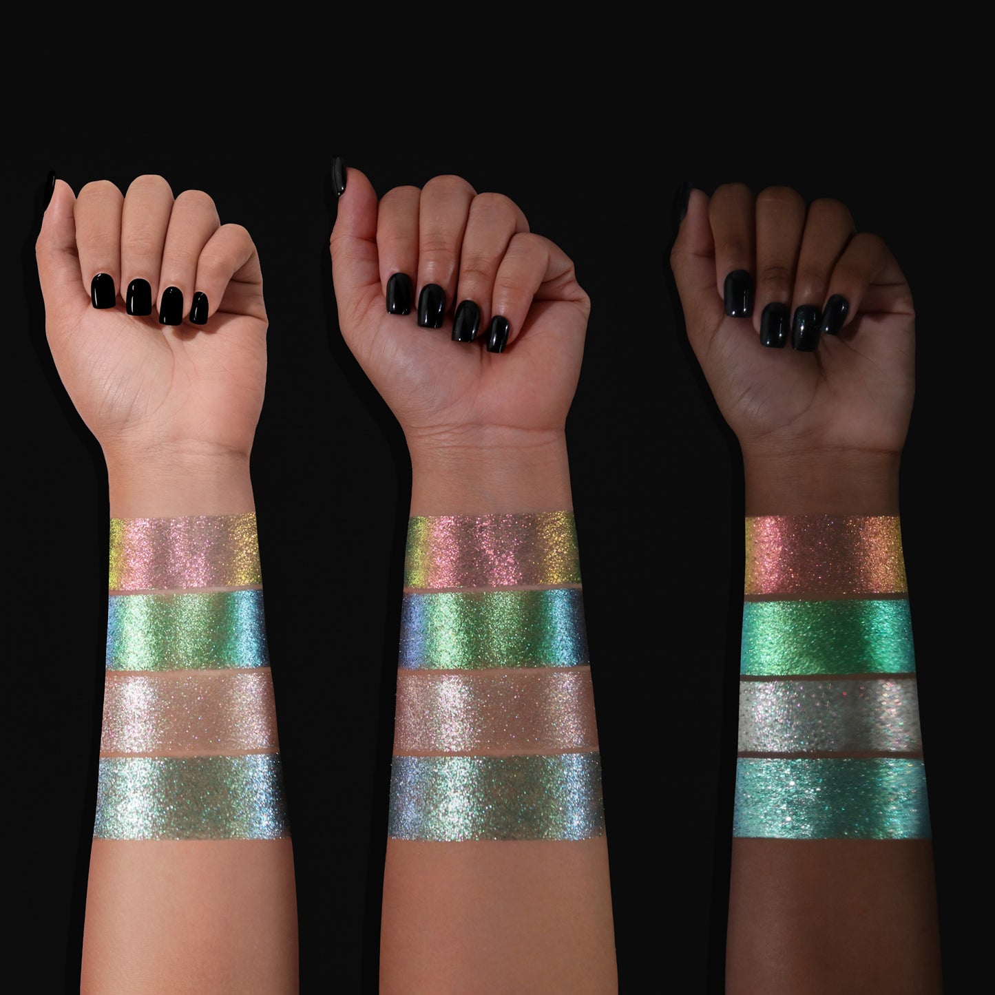 Green Goddess: Wind Multi-Chrome Pressed Pigment Single