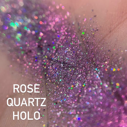 Rose Quartz Holo-Chrome Pressed Pigment Single