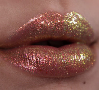Multi-Chrome Lip Dewy Gloss- Green Goddess