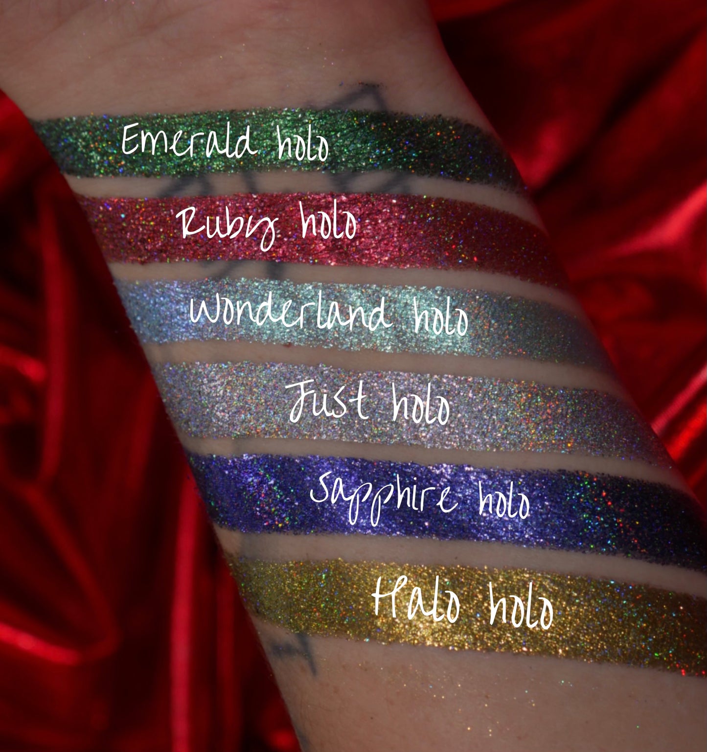 Ruby Holo-Chrome Pressed Pigment Single