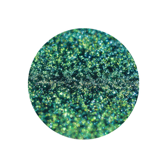 Green Goddess: Water Multi-Chrome Pressed Pigment Single