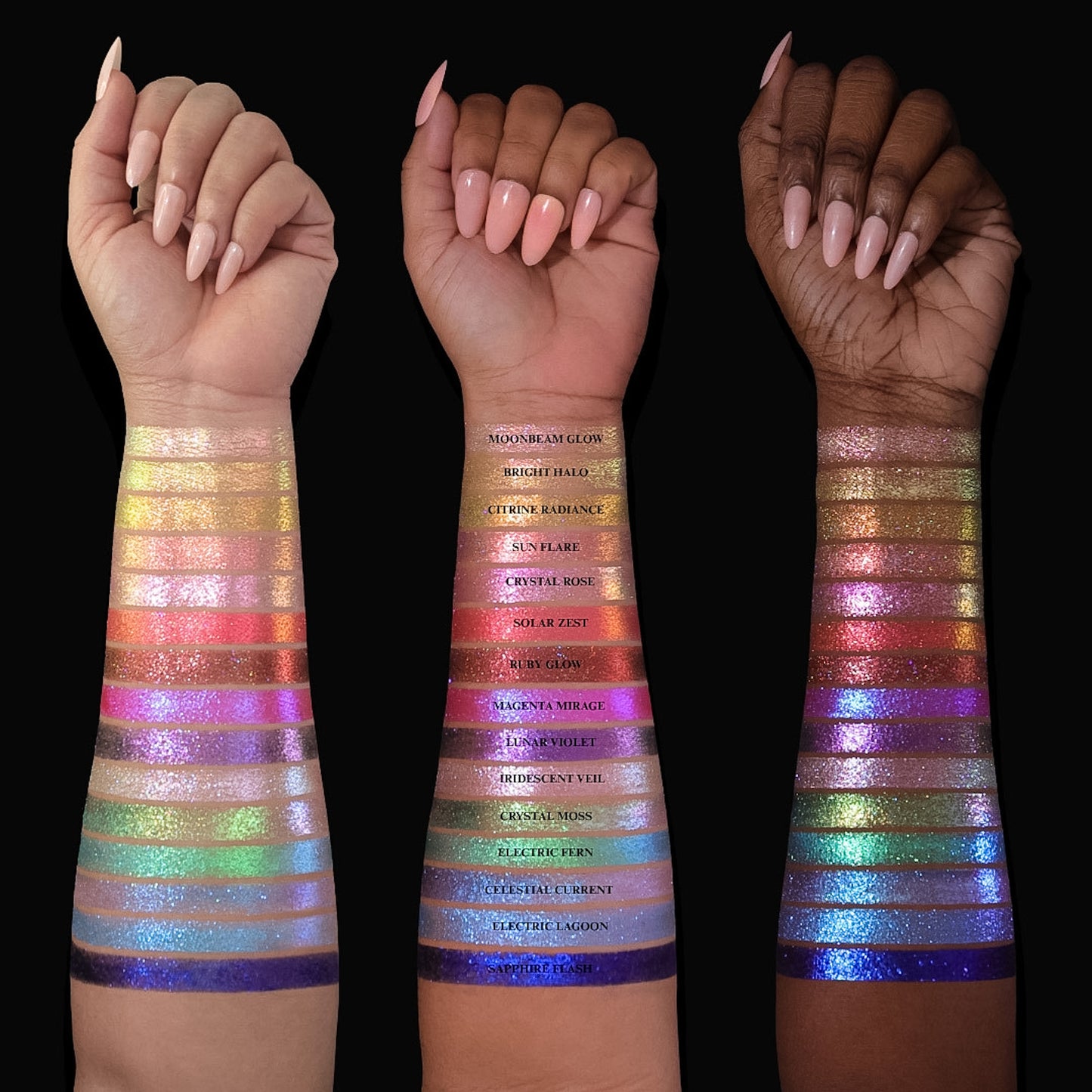 Arch of Color Pressed Pigment Single- Sun Flare Holo