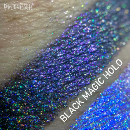 Black Magic Holo-Chrome Pressed Pigment Single