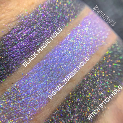 Black Magic Holo-Chrome Pressed Pigment Single