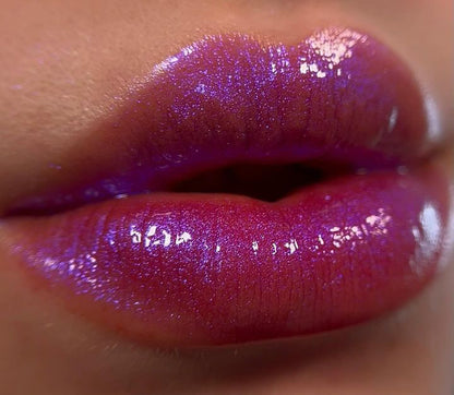 Multi-Chrome Lip Dewy Gloss- Wine About It x Deandranicoleee