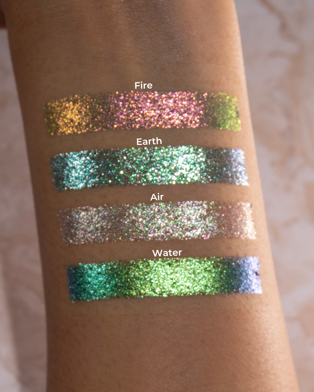 Green Goddess: Wind Multi-Chrome Pressed Pigment Single