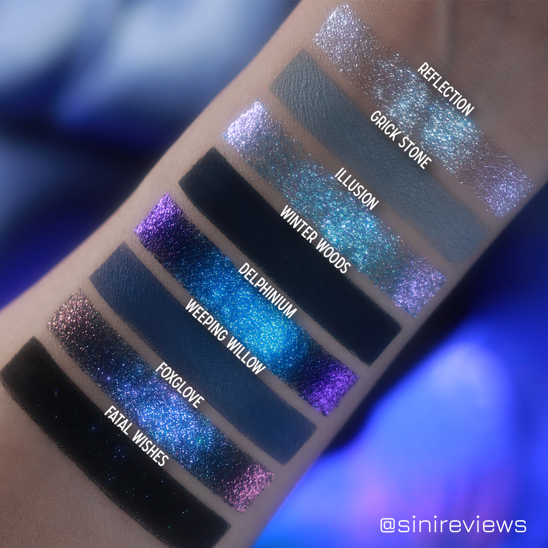 Realm of Fairies Pressed Pigment Single- Delphinium