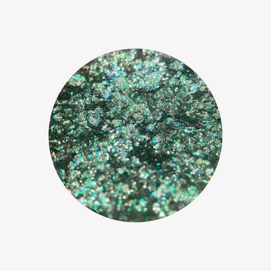 Green Goddess: Earth Multi-Chrome Pressed Pigment Single