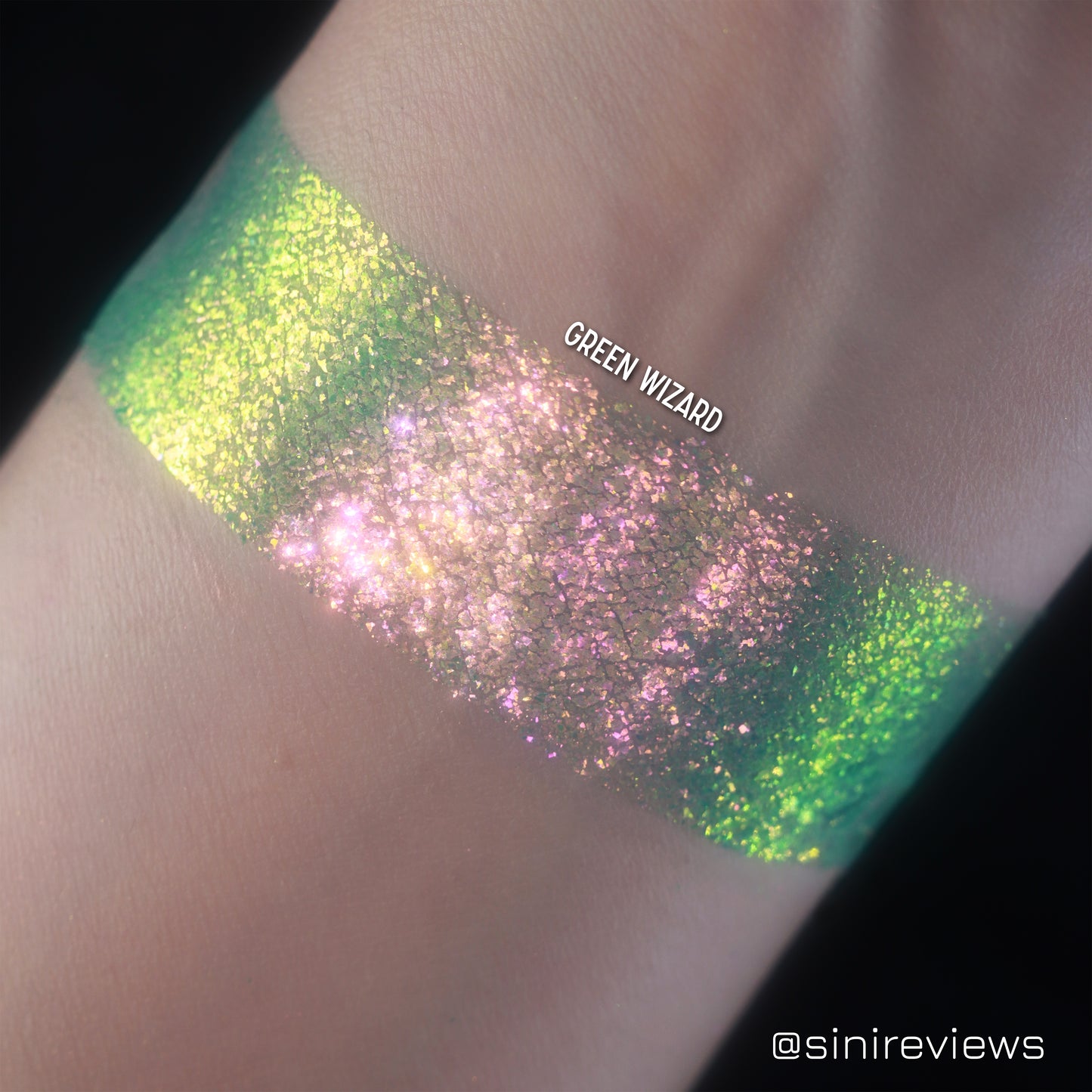 Green Wizard Multi-Chrome Loose Pigment