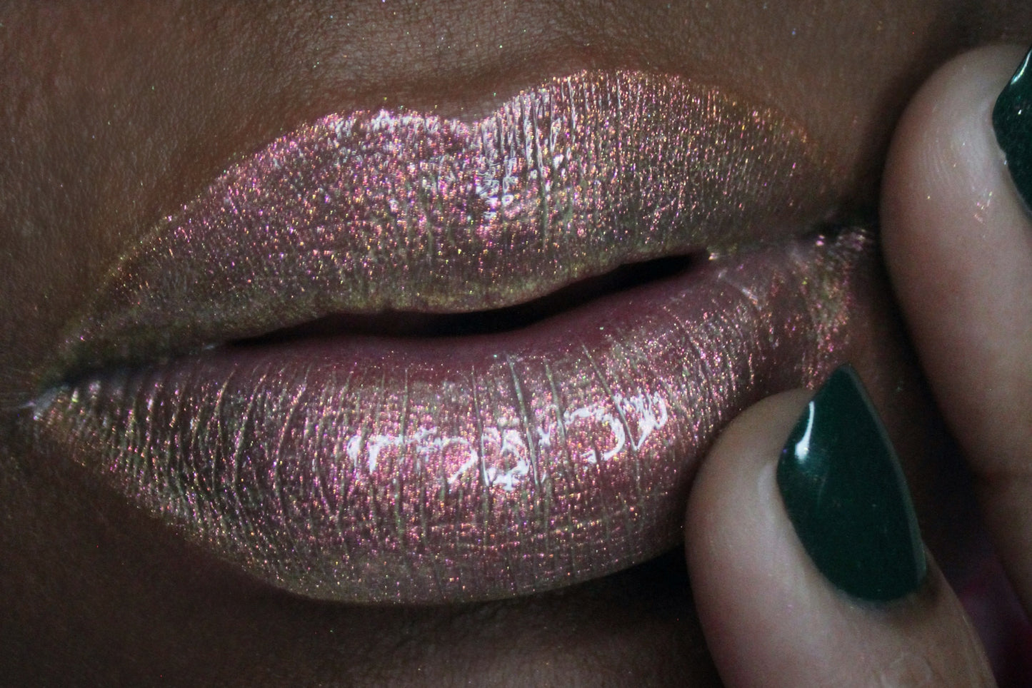 Multi-Chrome Lip Dewy Gloss- Green Goddess