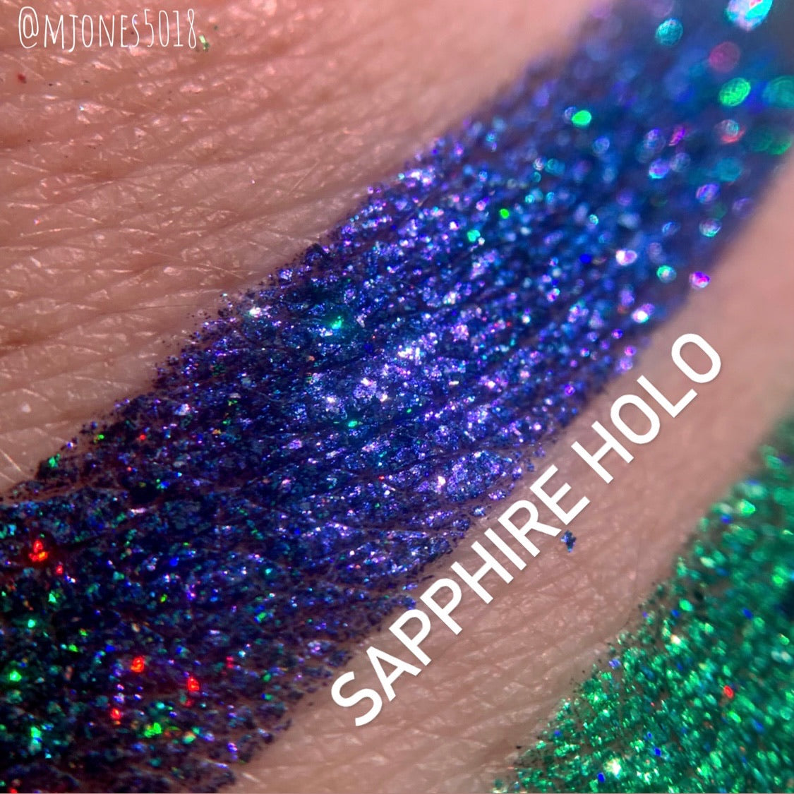 Sapphire Holo-Chrome Pressed Pigment Single