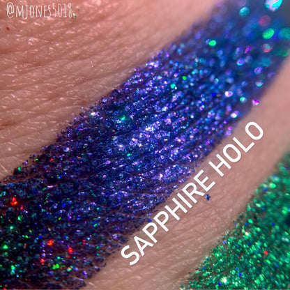 Sapphire Holo-Chrome Pressed Pigment Single