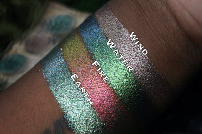 Green Goddess: Wind Multi-Chrome Pressed Pigment Single