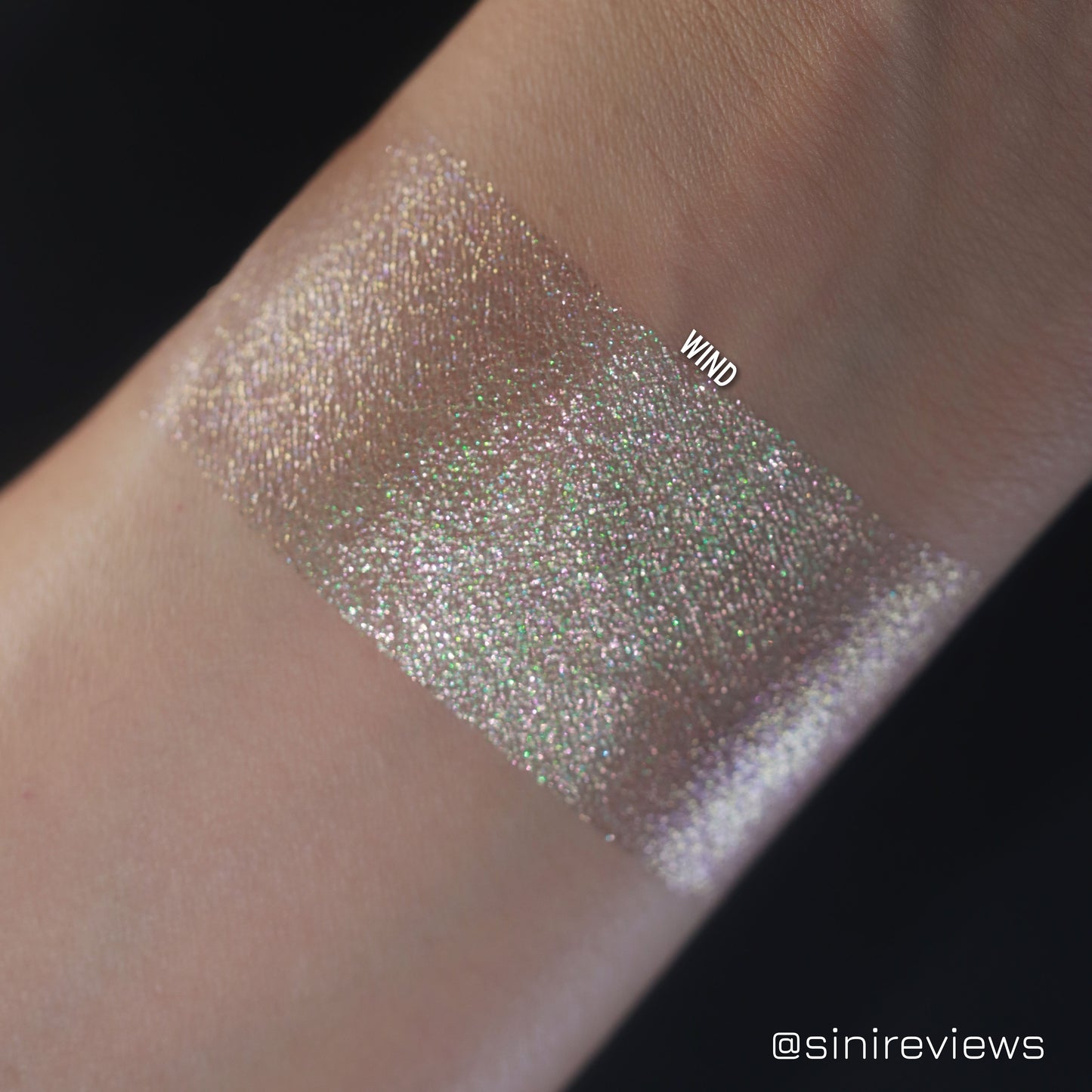 Green Goddess: Wind Multi-Chrome Pressed Pigment Single