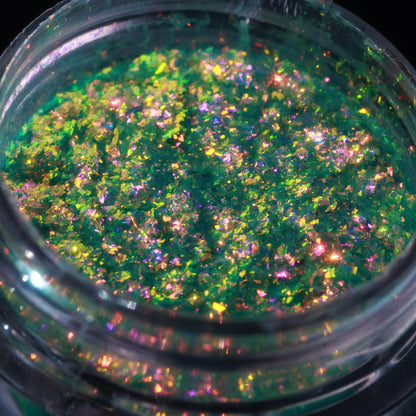 Green Wizard Multi-Chrome Loose Pigment