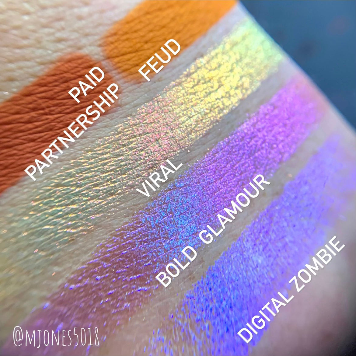 Recently Deinfluenced Magnetic Palette