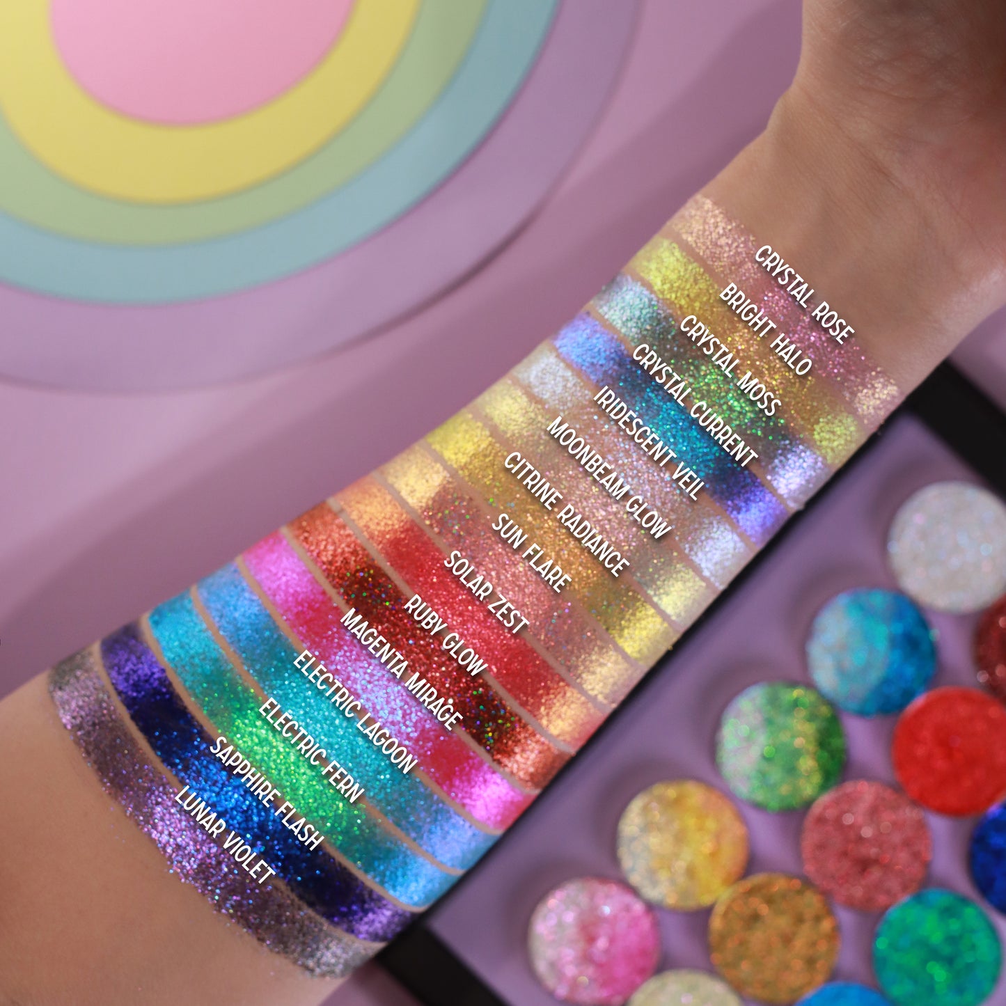 Arch of Color Pressed Pigment Single- Sun Flare Holo