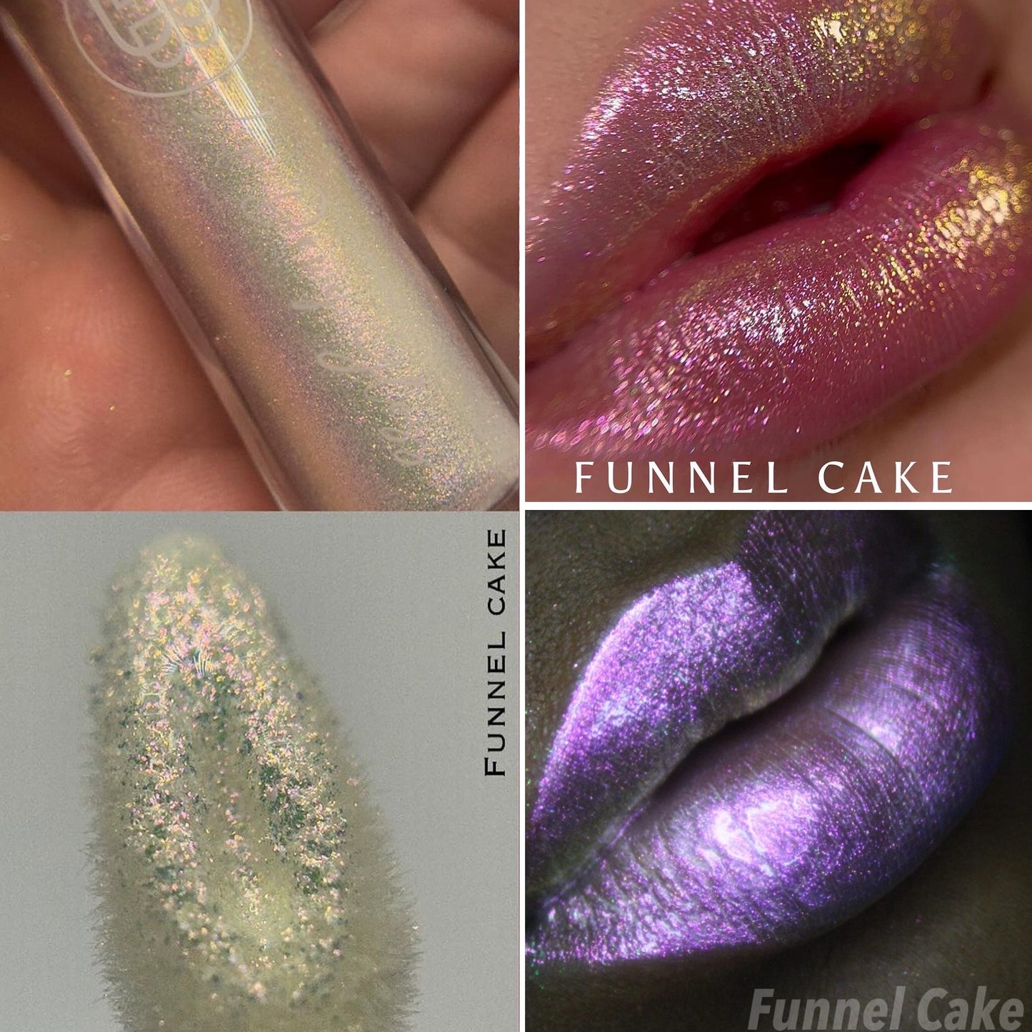 Lip Dewy Gloss- Funnel Cake